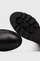 černá Kožené kozačky Tommy Hilfiger Monochromatic Over The Knee Boot
