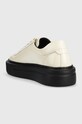 Obuwie Gant sneakersy skórzane Alincy 25531289.G199 beżowy