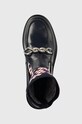 Tommy Hilfiger botki skórzane granatowy FW0FW06823.DW5