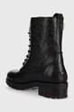 Obuća Kožne čizme Tommy Hilfiger Th Monogram Biker Boot FW0FW06817.BDS crna