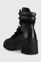 Δερμάτινες μπότες Tommy Hilfiger Heel Laced Outdoor Boot  Πάνω μέρος: Φυσικό δέρμα, Δέρμα σαμουά Εσωτερικό: Υφαντικό υλικό, Φυσικό δέρμα Σόλα: Συνθετικό ύφασμα