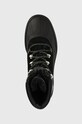 Kožne gležnjače Tommy Hilfiger Heel Laced Outdoor Boot crna FW0FW06804.0GK