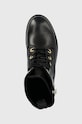 Kožne čizme Tommy Hilfiger Th Essentials Biker Boot crna FW0FW06800.BDS