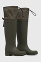 Γαλότσες Tommy Hilfiger Th Overknee Rainboot FW0FW06778.RBN πράσινο AW22