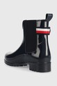 Cipők Tommy Hilfiger gumicsizma Ankle Rainboot With Metal Detail FW0FW06777.DW5 sötétkék