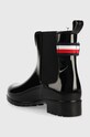 Obuwie Tommy Hilfiger kalosze Ankle Rainboot With Metal Detail FW0FW06777.BDS czarny
