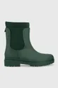 verde Tommy Hilfiger stivali di gomma Rain Boot Ankle Donna