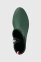 verde Tommy Hilfiger stivali di gomma Rain Boot Ankle