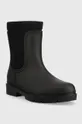 Tommy Hilfiger gumicsizma Rain Boot Ankle fekete