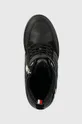 crna Gležnjače Tommy Hilfiger Wedge Sneaker Boot