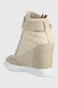 Gležnjače Tommy Hilfiger Wedge Sneaker Boot  Vanjski dio: Sintetički materijal, Prirodna koža, Brušena koža Unutrašnji dio: Sintetički materijal, Tekstilni materijal Potplat: Sintetički materijal