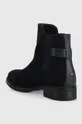 Σουέτ μπότες τσέλσι Tommy Hilfiger Th Suede Flat Boot  Πάνω μέρος: Υφαντικό υλικό, Δέρμα σαμουά Εσωτερικό: Υφαντικό υλικό, Φυσικό δέρμα Σόλα: Συνθετικό ύφασμα