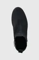 σκούρο μπλε Σουέτ μπότες τσέλσι Tommy Hilfiger Th Essentials Flat Boot