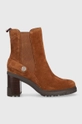 καφέ Μποτάκια Tommy Hilfiger Outdoor High Heel Boot Γυναικεία