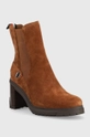 Μποτάκια Tommy Hilfiger Outdoor High Heel Boot καφέ