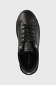 Δερμάτινα αθλητικά παπούτσια Tommy Hilfiger Signature Court Sneaker μαύρο FW0FW06738.BDS