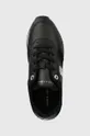 fekete Tommy Hilfiger sportcipő Th Emboss Metallic Sneaker