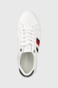 fehér Tommy Hilfiger sportcipő Th Webbing Flatform Cupsole