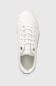 Δερμάτινα αθλητικά παπούτσια Tommy Hilfiger Tricolor Insert Sneaker λευκό FW0FW06729.YBR
