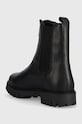 Cipők Tommy Hilfiger bőr bokacsizma Zip Boot FW0FW06727.BDS fekete