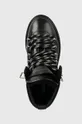 чорний Черевики Tommy Hilfiger Leather Outdoor Flat Boot
