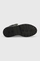 Tommy Hilfiger botine Leather Outdoor Flat Boot FW0FW06725.BDS negru