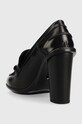 Obuwie Tommy Hilfiger czółenka skórzane Tommy Twist High Heel Loafer FW0FW06692.BDS czarny