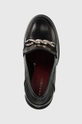 чорний Шкіряні туфлі Tommy Hilfiger Tommy Twist High Heel Loafer