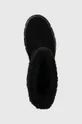 čierna Semišové topánky Tommy Hilfiger Warm Lining Suede Low Boot