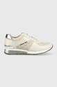 MICHAEL Michael Kors sneakersy Allie imitacja skóry licowej beżowy 43R6ALFP2B.150