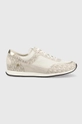 beżowy MICHAEL Michael Kors sneakersy Callan 43T2CNFS2B.132 Damski