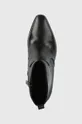 čierna Kožené kovbojské topánky MICHAEL Michael Kors Harlow