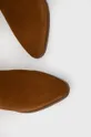 smeđa Čizme od brušene kože MICHAEL Michael Kors Harlow