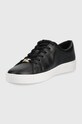 Obuwie MICHAEL Michael Kors sneakersy skórzane Keaton 43T2KTFS5L.001 czarny