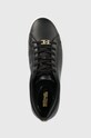 MICHAEL Michael Kors sneakersy skórzane Keaton czarny 43T2KTFS5L.001