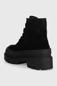 Boty Farmářky Tommy Jeans Womens Foxing Lace Up Boot EN0EN01915.BDS černá