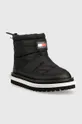 Čizme za snijeg Tommy Jeans crna