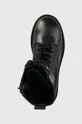 černá Kožené workery Tommy Jeans Tommy Jeans Flatform Padded Boot