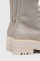Tommy Jeans bocanci de piele Tommy Jeans Flatform Padded Boot  Gamba: Piele naturala Interiorul: Material textil, Piele naturala Talpa: Material sintetic