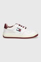 Tommy Jeans sneakersy Tommy Jeans Retro Low Basket tekstylny biały EN0EN01967.VLP