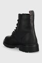 Obuwie Tommy Jeans botki Tommy Jeans Lace Up Flat Boot EN0EN01985.BDS czarny