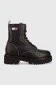 Tommy Jeans workery Urban Tommy Jeans Piping Boot nieocieplane czarny EN0EN01997.0GO