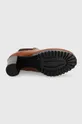 Tommy Jeans sztyblety skórzane Essentials High Heel Boot EN0EN02045.GOW Damski