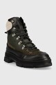 Шкіряні черевики Gant 25541434.G026 зелений AW23