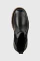 μαύρο Δερμάτινες μπότες τσέλσι Gant Meghany