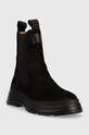 Gant botine din piele intoarsa Janebi 25553413.G00 negru AW23