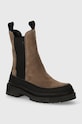 Gant botine din piele intoarsa 25553438 G241 Prepnovo pana la 5 cm maro 25553438.G241