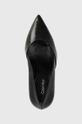 μαύρο Δερμάτινες γόβες Calvin Klein Stiletto Pump 90