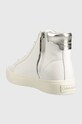 Взуття Шкіряні кросівки Calvin Klein Vulc High Top HW0HW01343.0LC білий
