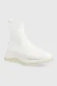 Tenisky Calvin Klein 2 Piece Sole Sock Boot biela